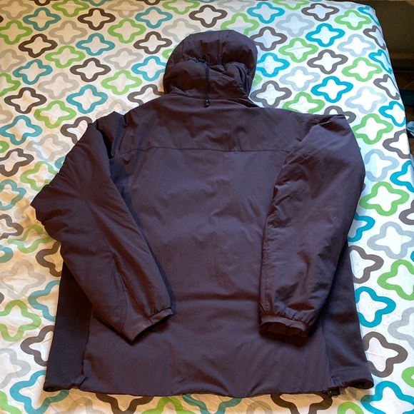 Rare 2017 Arc’teryx Atom LT Hoody Jacket Charcoal Grey & Orange Men Size XL - Picture 5 of 12